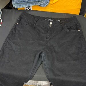 City Chic Women's Black Jeans loved size 20R Asha high rise skinny jeans